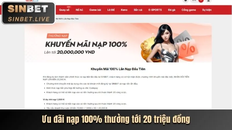 Các chương trình khuyến mãi TOT88